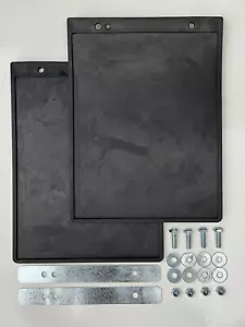 2 Stück Schmutzfänger PKW Anhänger 23,5x18cm Spritzschutz Spritzlappen Set - Bild 1 von 5