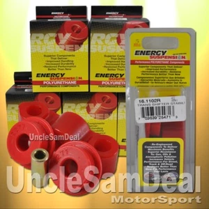 SUSPENSIÓN ENERGÉTICA POLIURETANO M/T ROJO BUJES DE PALANCA DE CAMBIOS PARA HONDA PAQUETE MINORISTA - Imagen 1 de 1