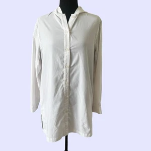 Top Coolibar Mujer UPF 50+ Exterior Manga Larga Blanco Talla Mediana - Imagen 1 de 13