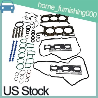 Fits 11-19 Ford Explorer Edge Flex Taurus 3.5L V6 DOHC Cylinder Full Gasket Set - Image 1 of 4