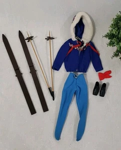 Vintage Barbie Ski Queen Outfit #948 1963-64 Kleidung Zubehör Schuhe *LESEN  - Bild 1 von 8
