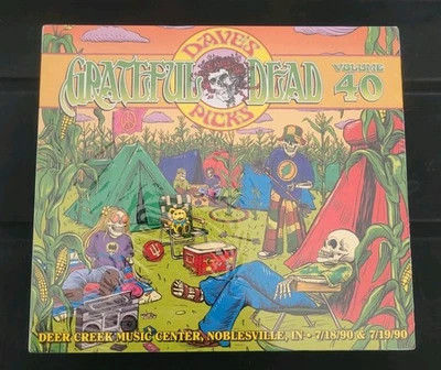 Grateful Dead Dave's Picks Volume 40 Noblesville ,IL 7/18-9/1990  Brand New - Image 1 of 4