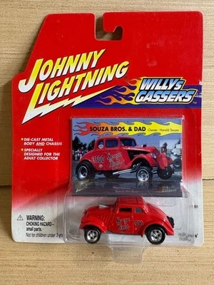 Johnny Lightning Willys Gasser Hill Bros Red Baron Ken Kull 1:64 Diecast Sealed - Image 1 of 3