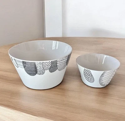 Crate & Barrel x Julia Rothman LEIF 现代供应碗和汤碗套装 — 第 1/4 张图片