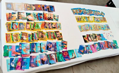 Disney Trading Cards & Sticker BIG Lot ~200 Mermaid Aladdin Pocahontas +++++ AF - Image 1 of 4