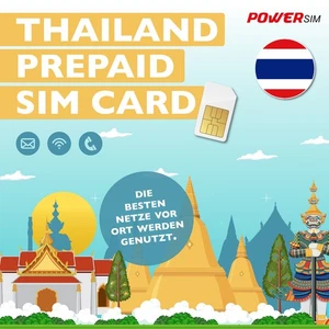 WOW Thailand SIM Karte – Internet –Prepaid unbegrenzte Daten für Urlaub & Reisen - Bild 1 von 7