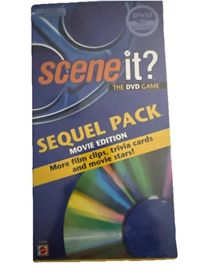 Scene It The DVD Game Sequel Pack Movie Edition Brand New Factory Sealed - Image 1 of 4
