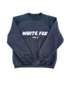 White Fox Vol. 3 Charcoal Sweater  - Image 1 of 4