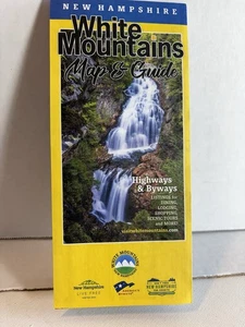 New Hampshire White Mountains Map & Guide Paper Map 04/24 NEW MAP - Picture 1 of 6
