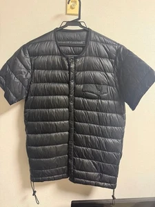 NANGA DOWN T-SHIRTS Black S - Picture 1 of 3