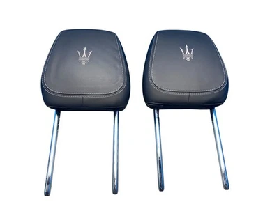 JUEGO REPOSACABEZAS MASERATI GRECALE M182 2023 PASAJERO DELANTERO Y ASIENTO CONDUCTOR (2) |NEGRO Foto 1 de 4