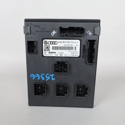 Módulo de fonte de alimentação 2012-2015 Audi A6 S6 a bordo 4H0907063CG usado pelo fabricante de equipamento original - Imagem 1 de 4