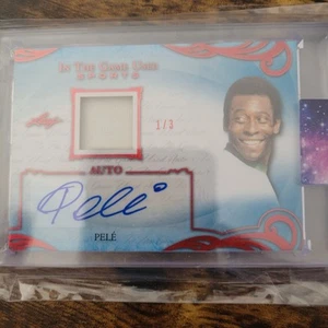 Pele 2019 ITG Used Sports Autograph Memorabilia Red Spectrum #UA-P1 1/3 - Picture 1 of 3