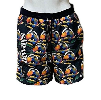 NIKE A.I.R. JORDAN MOSS MULTI COLOR RUNNING SHORTS- Size SMALL - Image 1 of 4