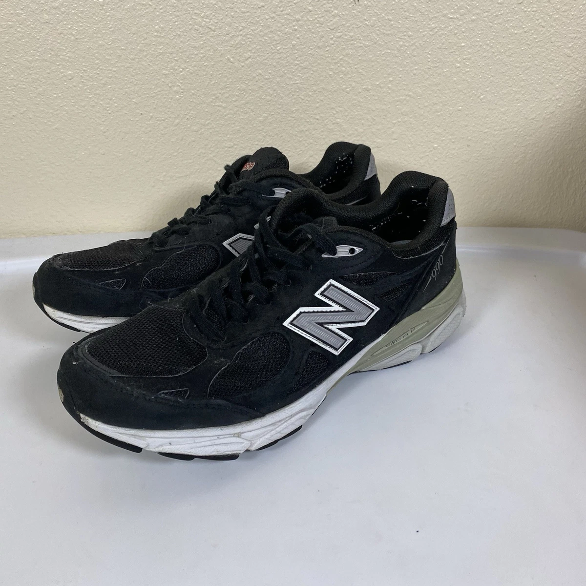 New Balance 990v3 Made In USA Black White for sale | eBay