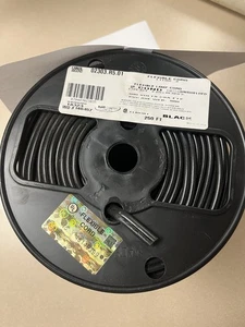 CAROL BRAND GENERAL CABLE 02303.R5.01 LAMP CORD BLACK 16/2 SPT-2 250 FT - Picture 1 of 3