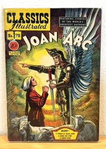 Cómic clásicos ilustrados JOAN OF ARC #78 HRN 78 1ª edición bajo grado - Imagen 1 de 6