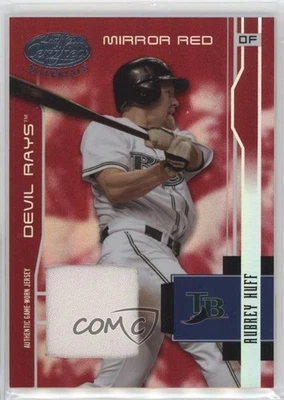 2003 Leaf Certified Materials Mirror Red Materials /50 Aubrey Huff #181 - Image 1 of 2