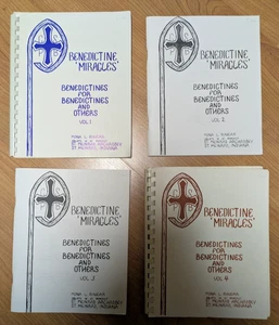Benadictine Miracles Vol 1-4 St. Meinrad Archabbey Indiana Mona Rinear Oblates - Bild 1 von 2