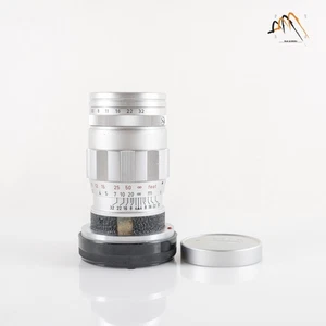 Leica Elmar M 90mm/F4.0 E39 Ver.II V2/ 3 Elements Silver Lens Yr.1965 #11547 - Picture 1 of 9
