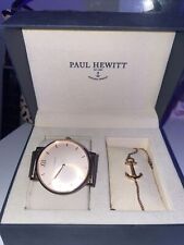 Paul Hewitt watch and bracelet 