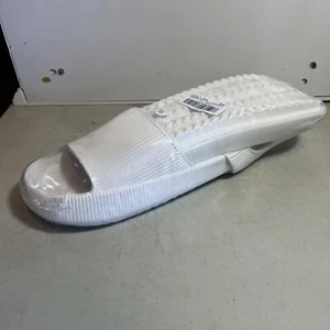 Sandalias antideslizantes de almohada blancas 7-8 para mujer zapatillas ultra suaves nube - Imagen 1 de 5