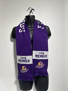 Netball - QLD Firebirds 2018 Members Scarf - VGC - Unisex - One Size - Winter - Picture 1 of 6