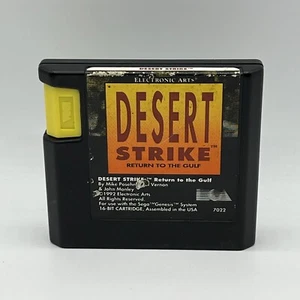 Sega Genesis Desert Strike Return To The Gulf Auténtico Probado y Funcionando 1992 - Imagen 1 de 3
