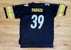 Reebok Pittsburgh Steelers NFL #39 Willie Parker Football Jersey Men’s Size 2XL - Picture 1 of 9