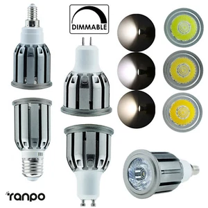 Led Spot Light 5W 7W 10W Bombillas Gu10 E14 White For Bedroom Dimmable Neutral - Picture 1 of 17