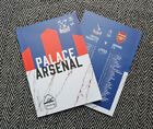 Crystal Palace V Arsenal Premier League Programme 15/5/21 Last Few!!!