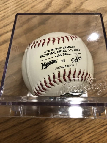 Joe Robbie Stadium Inaugural Limited Edition Baseball Cover