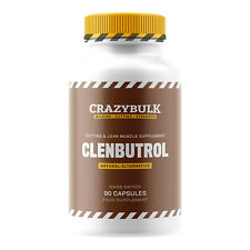 CrazyBulk CLENBUTROL Natural Alternative for Cutting & Lean Muscle Supplement 90