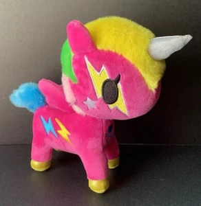 Tokidoki Unicorno Pink Comet 7" Plush Brightly Colored Unicorn - Picture 1 of 6