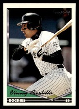 Vinny Castilla 1994 Topps  Card #163 Colorado Rockies