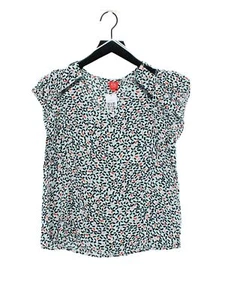Miss By Captain Tortue Women's Blouse UK 8 Multi 100% Viscose Basic - Picture 1 of 5