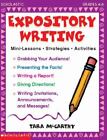 Expository Writing Grades 4 8   Tara Mccarthy 9780590103879 Paperback