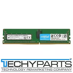 Crucial 16GB 2Rx8 PC4-21300 DDR4-2666MHz ECC REG 1.2V RDIMM CT16G4RFD8266.18FD1 - Picture 1 of 2