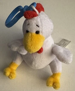 Ganz, Chicken Kinz Klip, White, No Code, VG Condition  - Picture 1 of 5