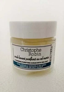 Christophe Robin Scrub Purificante Detergente con Sale Marino 1,35 once/40 ml - NUOVO - Foto 1 di 2