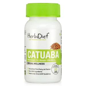 Catuaba Bark Extract Capsules 10:1 POWERFUL Quality Aphrodisiac Male Booster - Picture 1 of 4