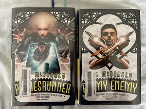 Planesrunner & My Enemy - Hardcover By McDonald, Ian 2 Books - Imagen 1 de 9