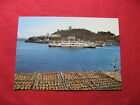 Sale! Postcard Japan Car Ferry Oshima Ship Photo Hirado Port Castle 1970'S