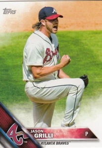 Lot of (10) 2016 Topps Mini JASON GRILLI Card LOT SP/1000 #347 Braves - Picture 1 of 1
