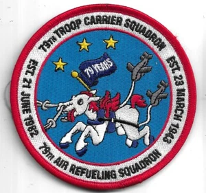 USAF PATCH 79 AIR REFUELING SQ 79 ANNIVERSARY US AIR FORCE SQUADRON PATCH - Picture 1 of 1