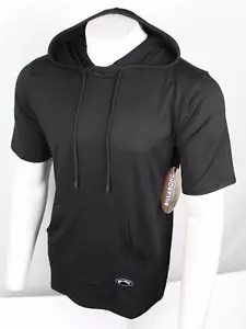 Billabong Men's Hoodie T Shirt Short Sleeve M Medium Super Soft Loungewear Black - Picture 1 of 5