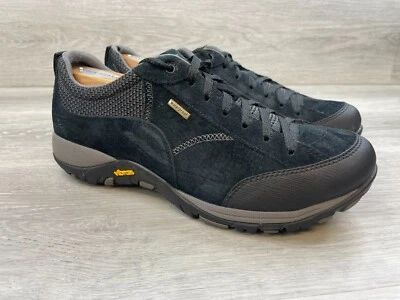 Dansko Walker GTX Womens Black Leather 9.5 Lace Up Waterproof Casual Comfort - Image 1 of 4