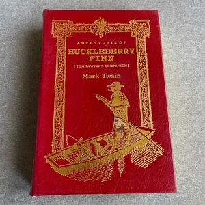 The Adventures of Huckleberry Finn Tom Sawyer - Leather Bound Easton Press - Picture 1 of 18