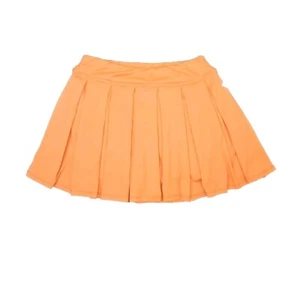 Ideology Girls pleated orange elastic waist skirt with attached short Size L - Picture 1 of 4