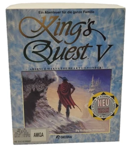 King's Quest V 5 Abscence makes the Heart go Yonder PC Amiga Disketten CIB -Top- - Bild 1 von 8